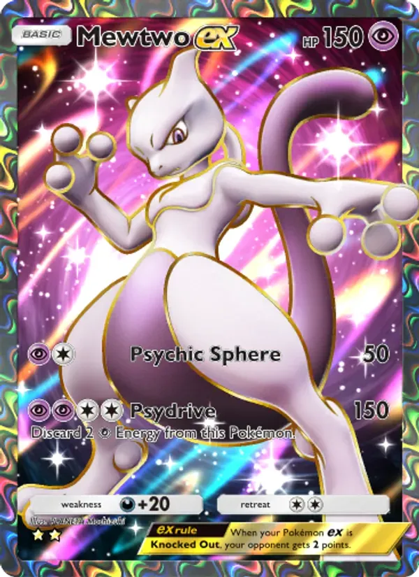 Mewtwo ex 262/226 Dominação Genética