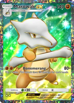 Marowak ex 264 Dominação Genética