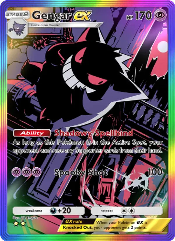 Gengar ex 277/226 Dominação Genética