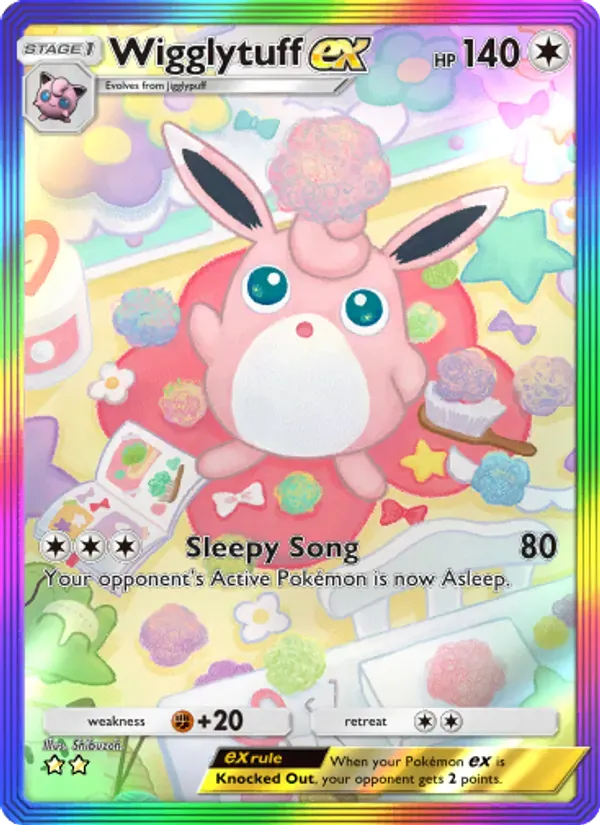 Wigglytuff ex 279/226 Dominação Genética
