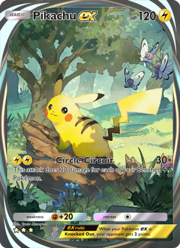 Pikachu ex 281/226 Dominação Genética
