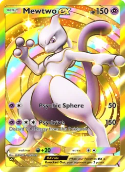 Mewtwo ex 286 Dominação Genética