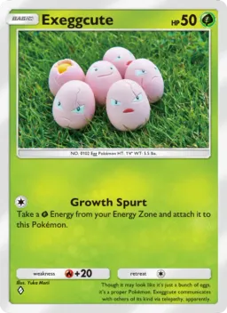 Exeggcute 001 Ilha Mítica