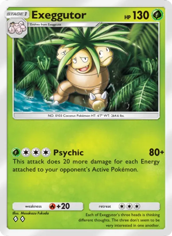 Exeggutor 002/68 Ilha Mítica