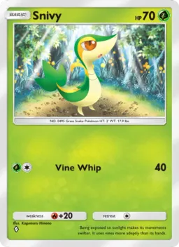 Snivy 004 Ilha Mítica