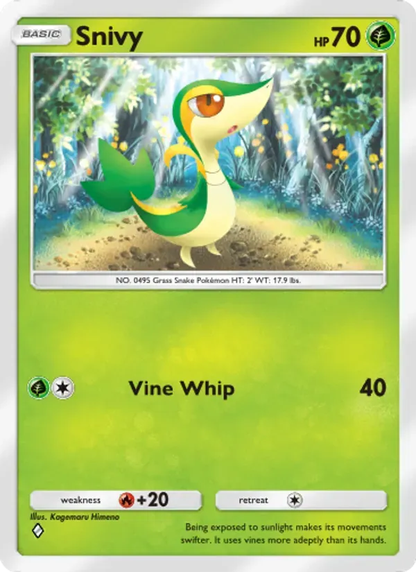 Snivy 004/68 Ilha Mítica