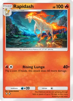 Rapidash 011 Ilha Mítica