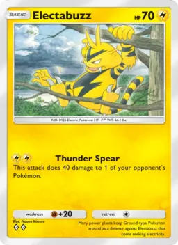 Electabuzz 027 Ilha Mítica