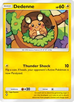 Dedenne 030 Ilha Mítica