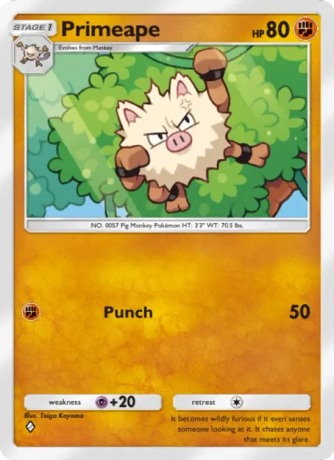 Primeape 042/68
