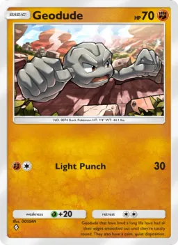 Geodude 043 Ilha Mítica