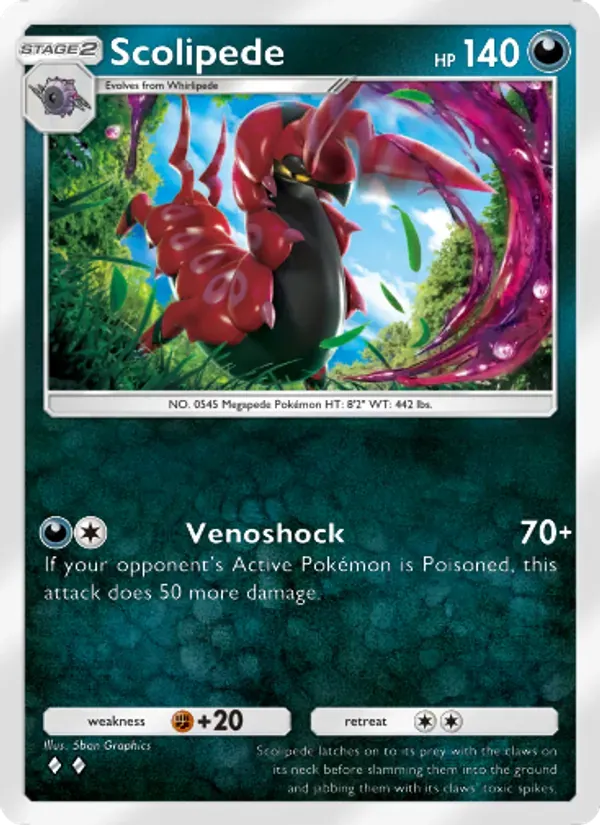 Scolipede 055/68 Ilha Mítica