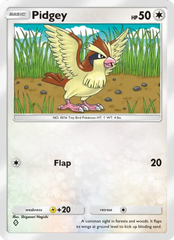 Pidgey 057/68 Ilha Mítica
