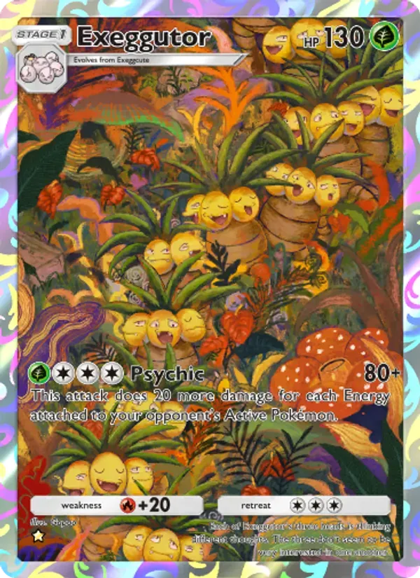 Exeggutor 069/68 Ilha Mítica