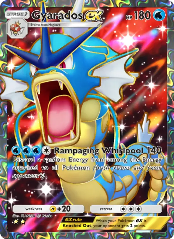 Gyarados ex 076/68 Ilha Mítica