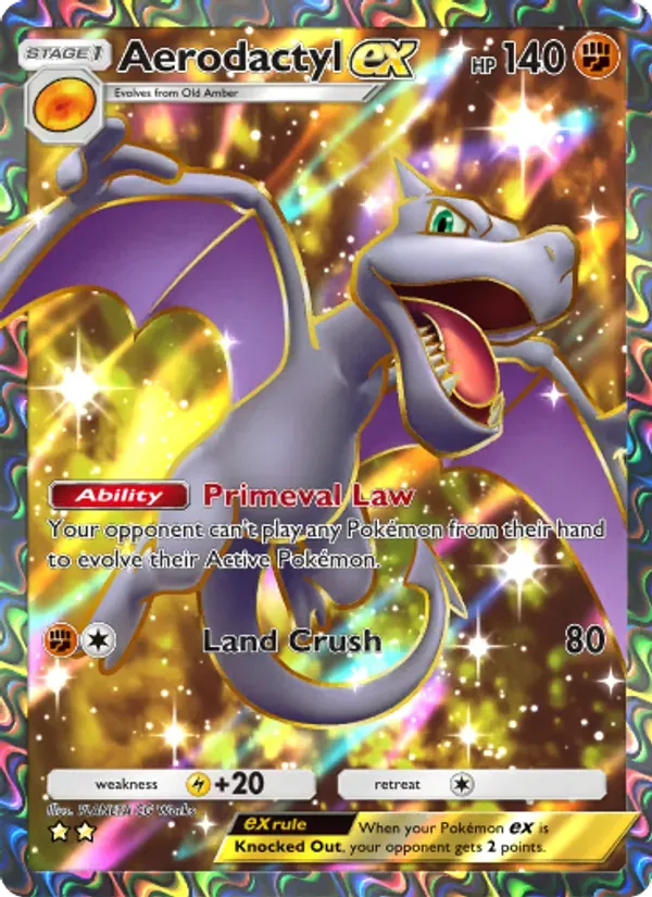 Aerodactyl ex 078/68 Ilha Mítica