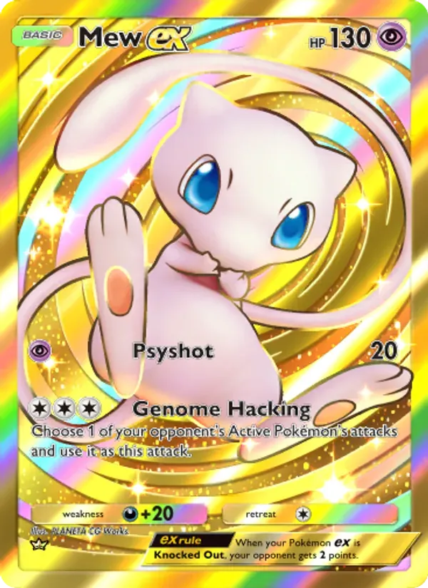 Mew ex 086/68 Ilha Mítica