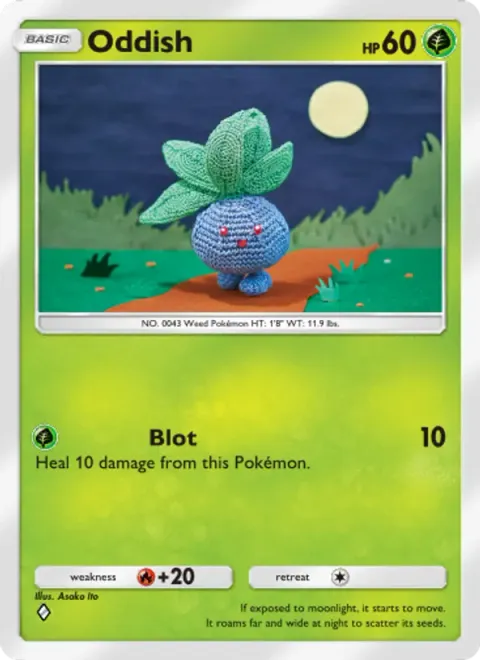 Oddish 001/140