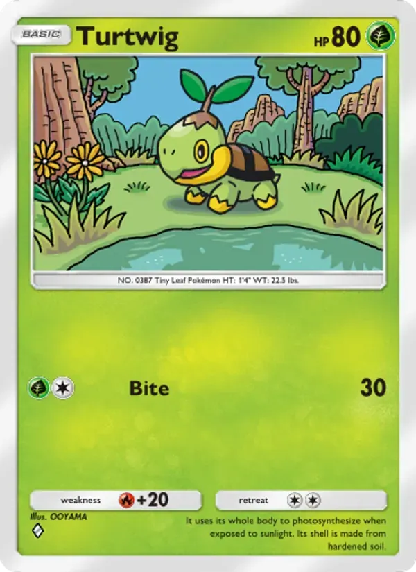 Turtwig 010/140 Embate do Tempo e Espaço