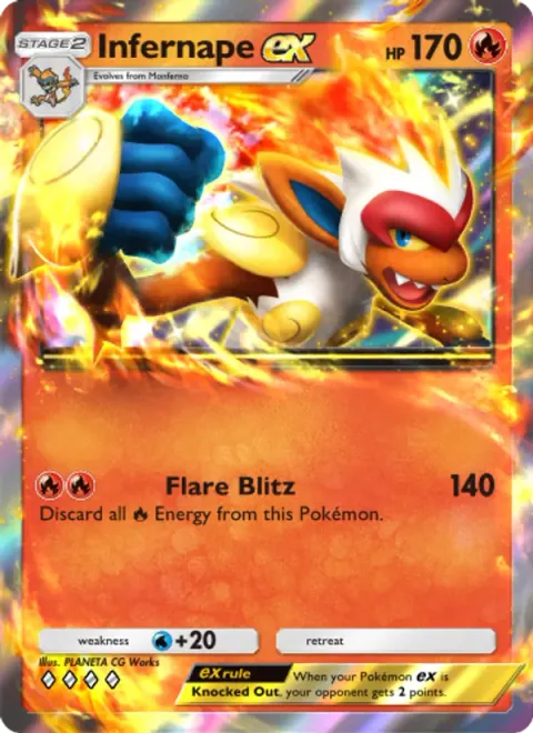 Infernape ex 029/140