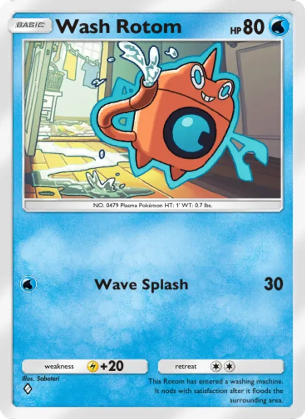 Wash Rotom 047/140 Embate do Tempo e Espaço