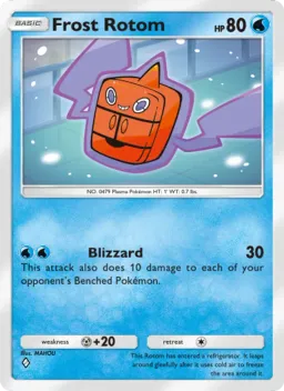 Frost Rotom 048 Embate do Tempo e Espaço
