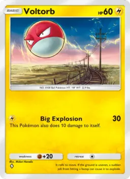 Voltorb 054 Embate do Tempo e Espaço