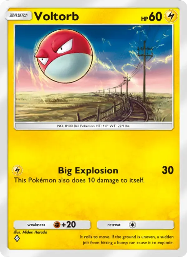 Voltorb 054/140 Embate do Tempo e Espaço