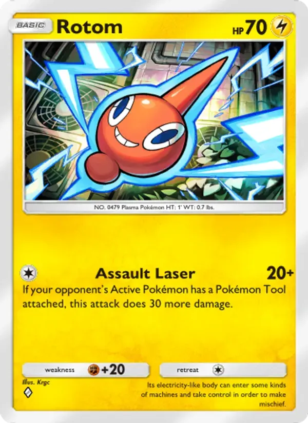 Rotom 062/140 Embate do Tempo e Espaço
