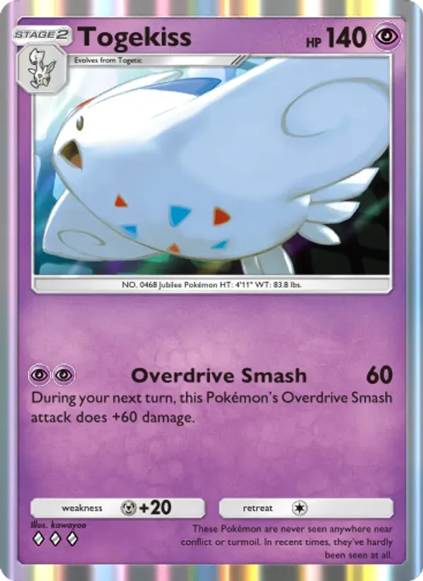 Togekiss 065/140 Embate do Tempo e Espaço