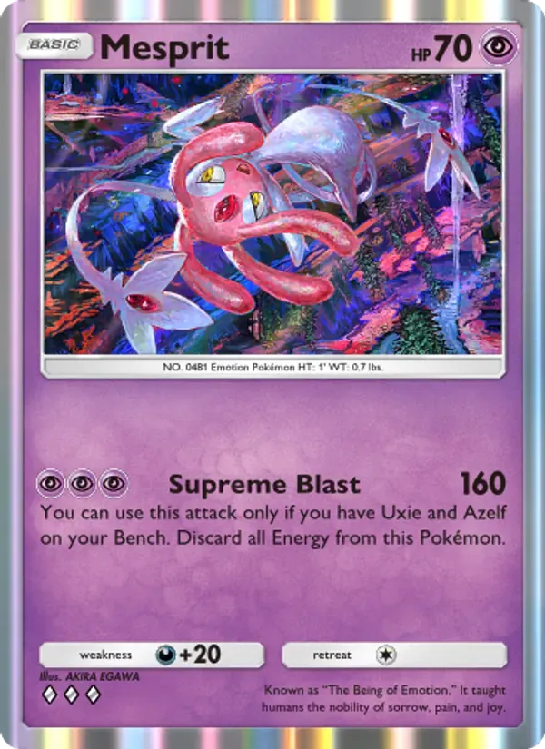 Mesprit 076/140 Embate do Tempo e Espaço