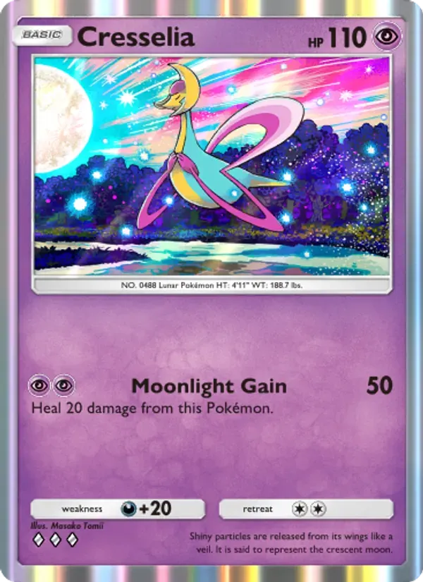 Cresselia 079/140 Embate do Tempo e Espaço