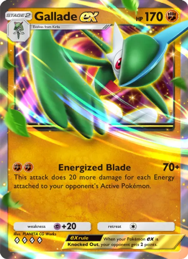 Gallade ex 095/140 Embate do Tempo e Espaço