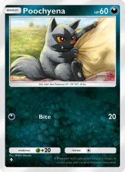Poochyena 100 Embate do Tempo e Espaço