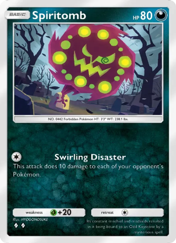 Spiritomb 104/140 Embate do Tempo e Espaço