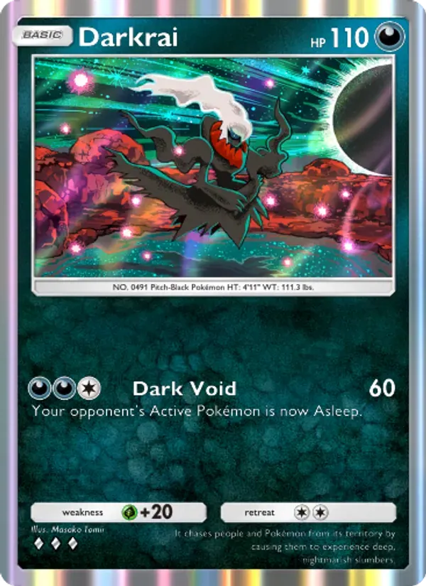 Darkrai 109/140 Embate do Tempo e Espaço