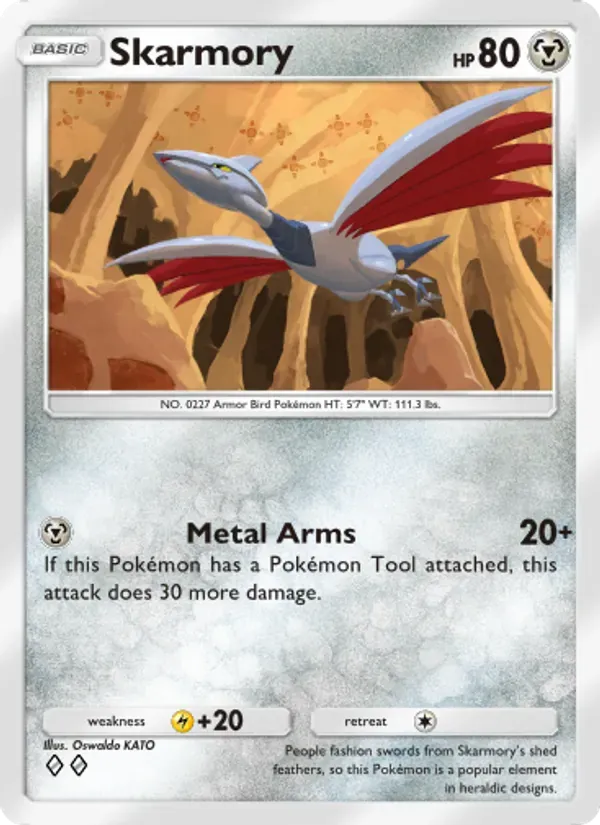 Skarmory 111/140 Embate do Tempo e Espaço