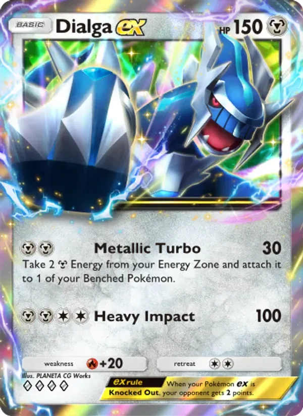 Dialga ex 119/140 Embate do Tempo e Espaço