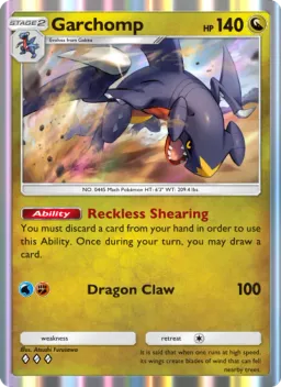 Garchomp 123 Embate do Tempo e Espaço