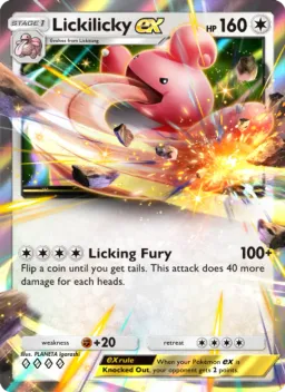 Lickilicky ex 125 Embate do Tempo e Espaço
