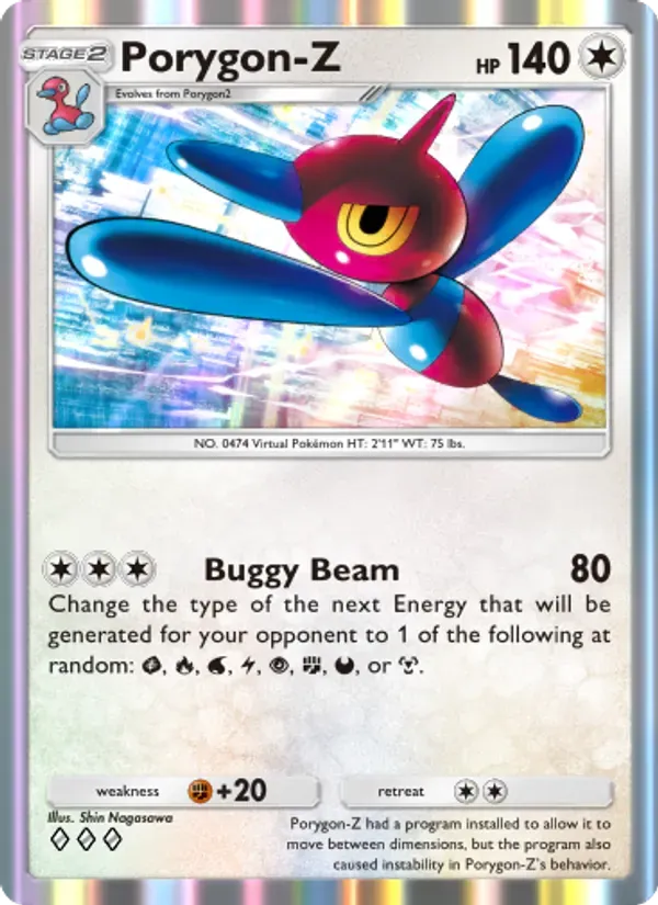 Porygon-Z 129/140 Embate do Tempo e Espaço