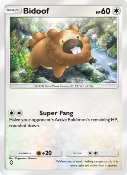 Bidoof 135 Embate do Tempo e Espaço