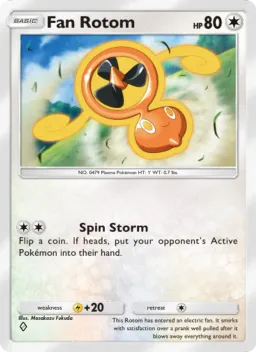 Fan Rotom 142 Embate do Tempo e Espaço