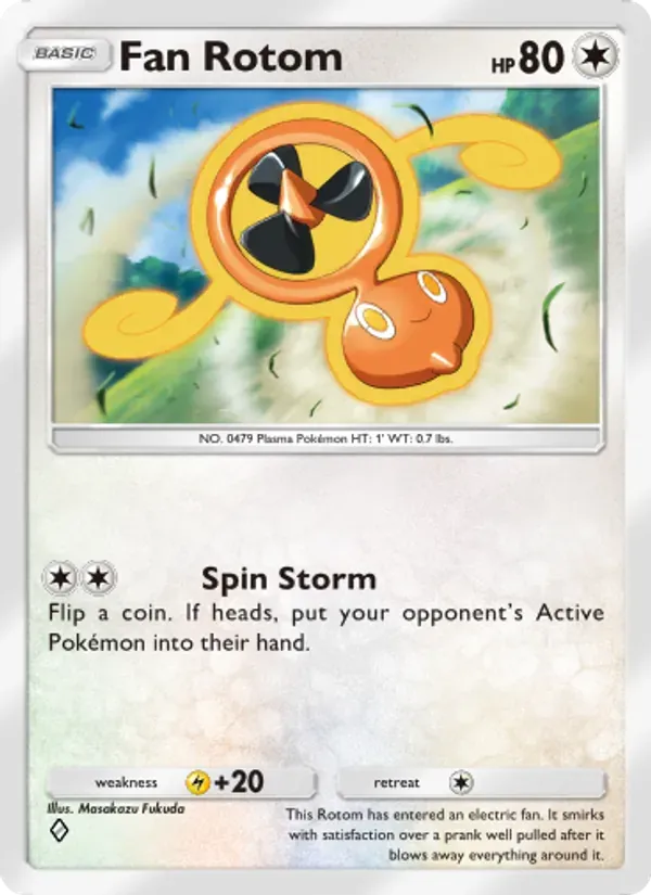 Fan Rotom 142/140 Embate do Tempo e Espaço
