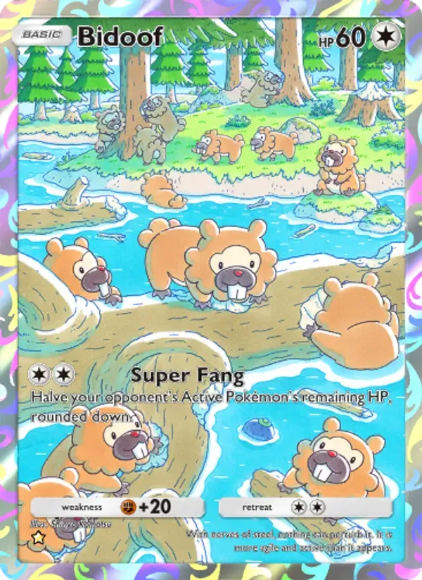 Bidoof 177/140 Embate do Tempo e Espaço