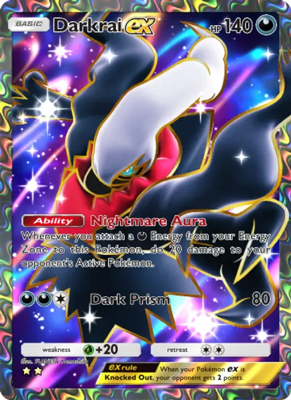 Darkrai ex 187/140 Embate do Tempo e Espaço