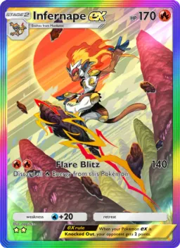 Infernape ex 197 Embate do Tempo e Espaço