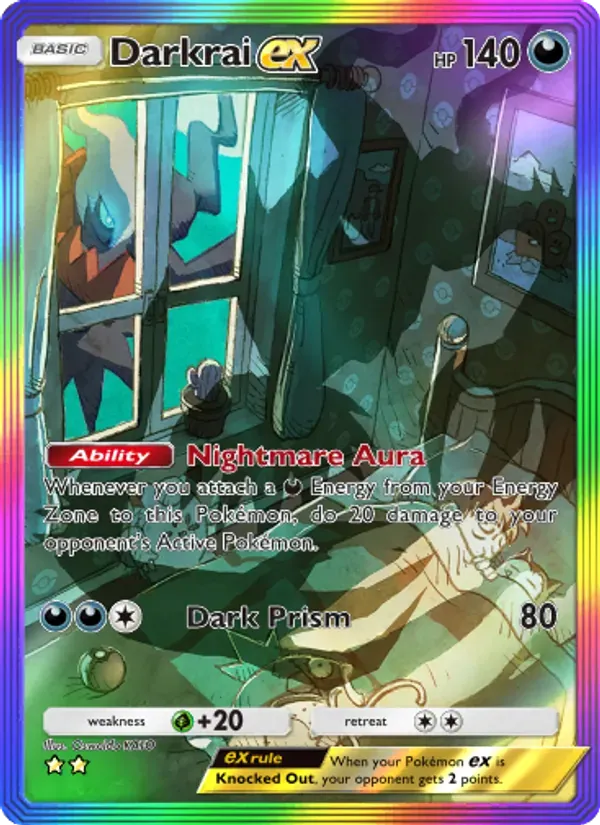 Darkrai ex 202/140 Embate do Tempo e Espaço