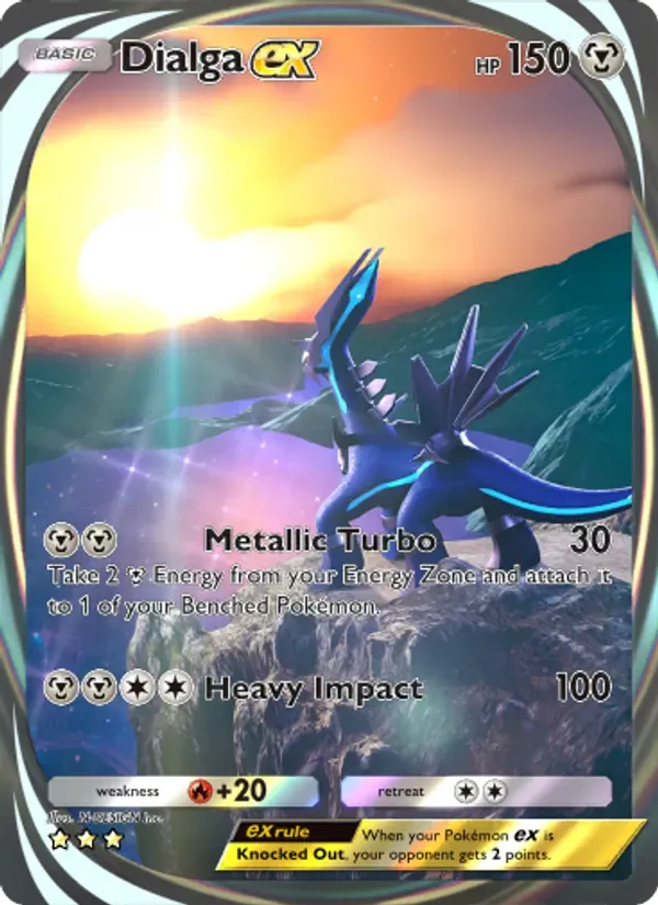 Dialga ex 205/140 Embate do Tempo e Espaço
