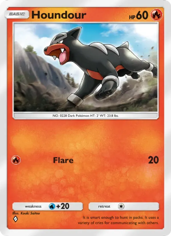 Houndour 011/75 Luz Triunfante